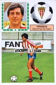 Cromo Franch - Liga Spagnola 1983-1984
 - Colecciones ESTE
