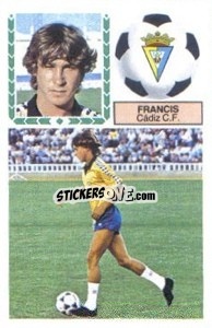 Sticker Francis - Liga Spagnola 1983-1984
 - Colecciones ESTE