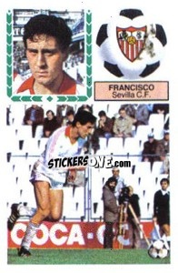 Sticker Francisco - Liga Spagnola 1983-1984
 - Colecciones ESTE