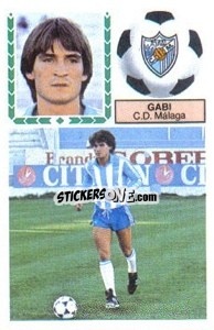 Sticker Gabi - Liga Spagnola 1983-1984
 n. F26a - Colecciones ESTE