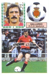 Figurina Gallardo - Liga Spagnola 1983-1984
 - Colecciones ESTE