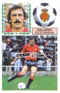 Sticker Gallardo - Liga Spagnola 1983-1984
 n. 184 - Colecciones ESTE