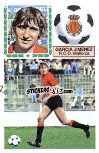 Cromo García Jiménez - Liga Spagnola 1983-1984
 - Colecciones ESTE