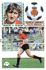 Sticker García Jiménez - Liga Spagnola 1983-1984
 n. F18a - Colecciones ESTE