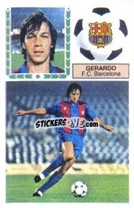 Cromo Gerardo - Liga Spagnola 1983-1984
 - Colecciones ESTE