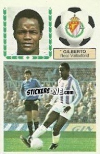 Sticker Gilberto - Liga Spagnola 1983-1984
 n. 332 - Colecciones ESTE