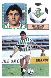 Cromo Gordillo - Liga Spagnola 1983-1984
 - Colecciones ESTE