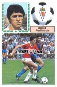 Sticker Guina - Liga Spagnola 1983-1984
 n. 208 - Colecciones ESTE