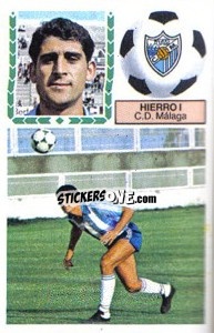 Sticker Hierro I - Liga Spagnola 1983-1984
 n. 167 - Colecciones ESTE