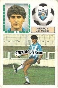 Sticker Hierro II - Liga Spagnola 1983-1984
 n. 177 - Colecciones ESTE