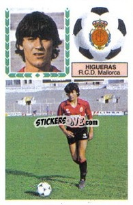 Cromo Higuera - Liga Spagnola 1983-1984
 - Colecciones ESTE
