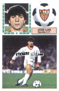 Sticker Jose Luis - Liga Spagnola 1983-1984
 - Colecciones ESTE