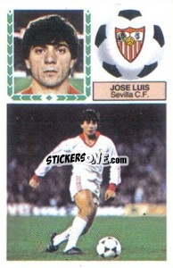 Sticker Jose Luis - Liga Spagnola 1983-1984
 n. 280 - Colecciones ESTE