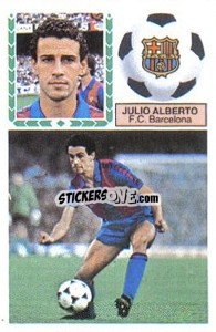 Cromo Julio Alberto - Liga Spagnola 1983-1984
 - Colecciones ESTE