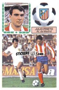 Sticker Julio Prieto - Liga Spagnola 1983-1984
 n. 134 - Colecciones ESTE