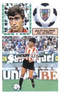 Cromo Julio Salinas