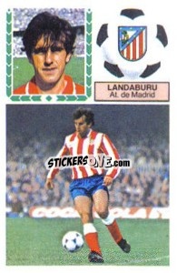 Sticker Landáburu - Liga Spagnola 1983-1984
 - Colecciones ESTE