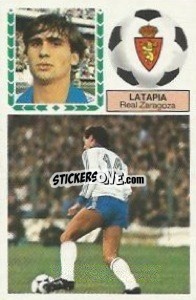 Cromo Latapia - Liga Spagnola 1983-1984
 - Colecciones ESTE