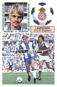 Cromo Lauridsen - Liga Spagnola 1983-1984
 - Colecciones ESTE