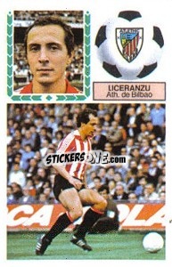 Sticker Liceranzu - Liga Spagnola 1983-1984
 - Colecciones ESTE