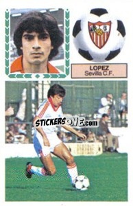 Sticker Lopez - Liga Spagnola 1983-1984
 - Colecciones ESTE