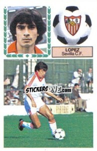 Sticker Lopez - Liga Spagnola 1983-1984
 n. 287 - Colecciones ESTE