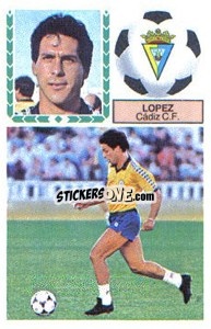 Cromo López - Liga Spagnola 1983-1984
 - Colecciones ESTE