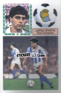 Sticker Lopez Ufarte - Liga Spagnola 1983-1984
 - Colecciones ESTE