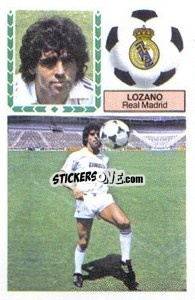 Sticker Lozano - Liga Spagnola 1983-1984
 - Colecciones ESTE