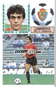 Sticker Lumbreras - Liga Spagnola 1983-1984
 n. 245 - Colecciones ESTE