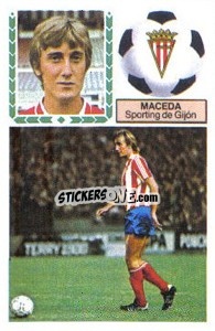 Figurina Maceda - Liga Spagnola 1983-1984
 - Colecciones ESTE