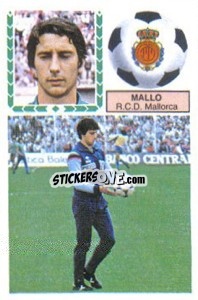 Cromo Mallo - Liga Spagnola 1983-1984
 - Colecciones ESTE