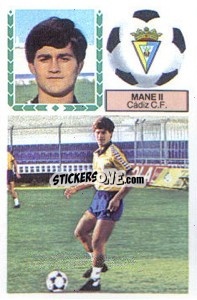 Figurina Mané II - Liga Spagnola 1983-1984
 - Colecciones ESTE