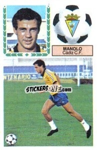 Cromo Manolo - Liga Spagnola 1983-1984
 - Colecciones ESTE