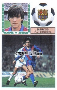 Cromo Marcos - Liga Spagnola 1983-1984
 - Colecciones ESTE