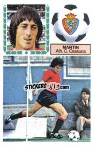 Cromo Martín - Liga Spagnola 1983-1984
 - Colecciones ESTE