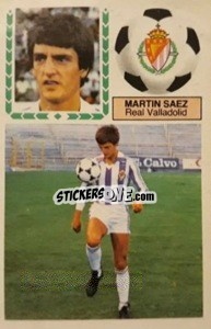 Sticker Martín Sáez - Liga Spagnola 1983-1984
 - Colecciones ESTE