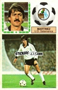 Sticker Martinez - Liga Spagnola 1983-1984
 - Colecciones ESTE