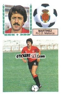 Sticker Martínez - Liga Spagnola 1983-1984
 n. F23 - Colecciones ESTE