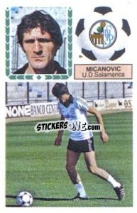 Cromo Micanovic - Liga Spagnola 1983-1984
 - Colecciones ESTE