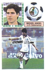 Sticker Miguel Angel - Liga Spagnola 1983-1984
 n. 260 - Colecciones ESTE