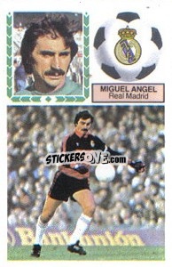 Sticker Miguel Ángel - Liga Spagnola 1983-1984
 - Colecciones ESTE