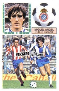 Sticker Miguel Ángel - Liga Spagnola 1983-1984
 n. 83 - Colecciones ESTE