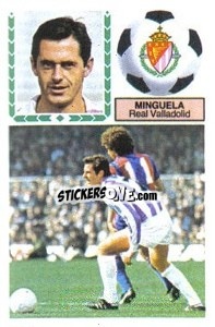 Cromo Minguela - Liga Spagnola 1983-1984
 - Colecciones ESTE