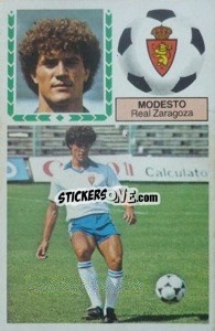 Sticker Modesto - Liga Spagnola 1983-1984
 n. 362 - Colecciones ESTE
