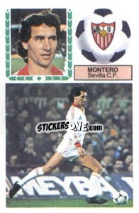 Sticker Montero - Liga Spagnola 1983-1984
 n. 279 - Colecciones ESTE