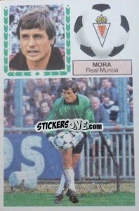 Sticker Mora - Liga Spagnola 1983-1984
 n. F16a - Colecciones ESTE