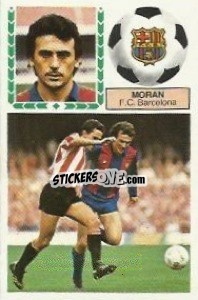 Sticker Morán - Liga Spagnola 1983-1984
 n. 16 - Colecciones ESTE