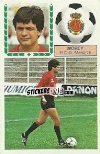 Sticker Morey - Liga Spagnola 1983-1984
 n. 196 - Colecciones ESTE