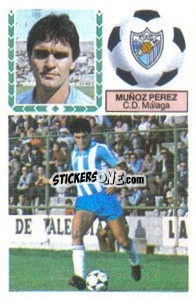Sticker Múñoz Pérez - Liga Spagnola 1983-1984
 - Colecciones ESTE